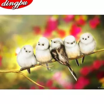 5D DIY Алмазная живопись Мультфильм Алмазная вышивка искусства Картина Ручной художественный наборы Мозаика Главная украшения Full Round 20X30CM