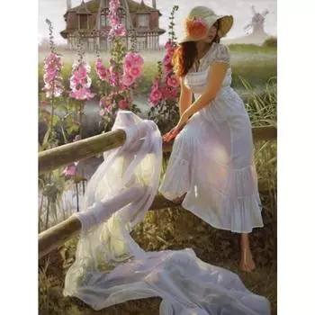 5D DIY алмазная живопись наборы для вышивки крестом полная квадратная дрель домашний декор дисплей горный хрусталь картина Алмазная вышивка Full Round 20X30CM