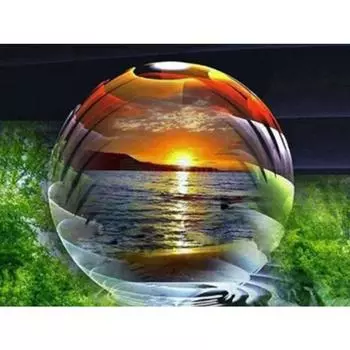 5D DIY алмазная живопись пейзаж горный хрусталь вышивка крестиком художественная картина полная алмазная вышивка мозаика украшение подарочный комплект Full Round 20x30CM