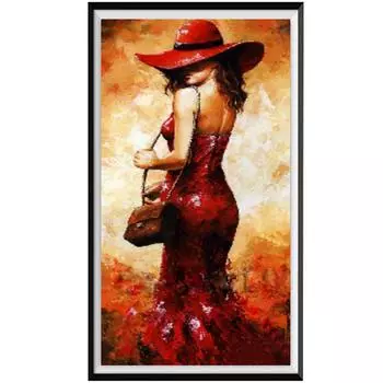 5D Diy алмазная живопись персонаж имитация вышивки крестом мозаика картина со стразами украшение дома настраиваемые ремесла 30X58cm