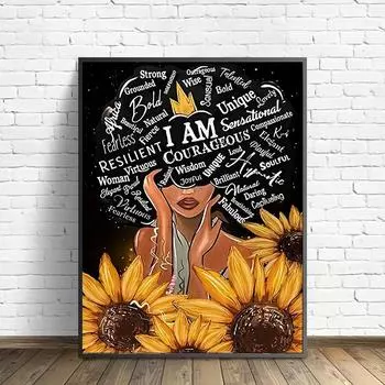 5D Diy алмазная живопись Подсолнух Девушка Набор для вышивки крестом полная алмазная вышивка мозаика художественная картина из страз Декор подарок Full Round 20x30cm