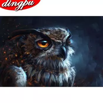 5D DIY Алмазная картина Полный квадрат Стразы Алмазная вышивка крестом Мозаика Домашний декор Подарок Full Round 20X30CM
