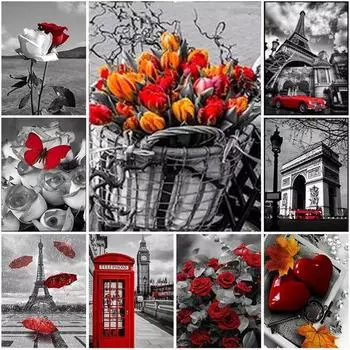 5D DIY алмазная живопись сексуальные красные губы Алмазная мозаика Алмазная вышивка полный набор наборы для вышивки крестом домашний декор подарки Round 20x30cm