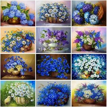 5D DIY алмазная живопись ваза для цветов комплект для вышивки крестиком Алмазная вышивка роза горный хрусталь мозаика художественная картина украшение дома подарок Full Round 20x30CM