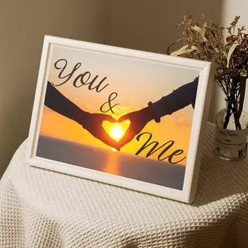 5D DIY алмазная живопись You&me пара выражающая любовь полная алмазная вышивка мозаика вышивка крестом домашний декор Алмазная мозаика искусство 30*40cm/11.8*15.7in