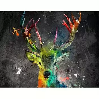 5D DIY алмазная живопись животное олень мозаика вышивка картина из стразов настенные картины 30x40 см/12x16 дюймов 30x40cm NO Frame