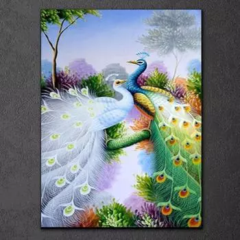 5D DIY алмазная живопись животные вышивка крестиком ремесло полная круглая дрель собака кошка тигр горный хрусталь мозаика подарок украшение дома картина 15x20CM