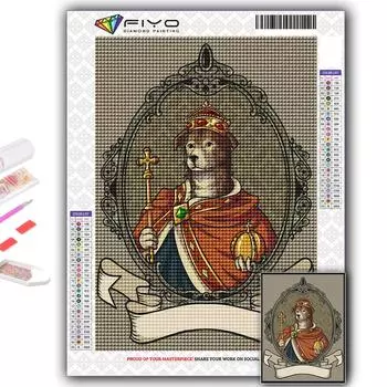 5D DIY антропоморфные милые животные вышивка крестиком стразы Алмазный рисунок вышивка мозаика домашний декор Full Round 20X30CM