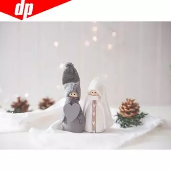 5D DIY Алмазная картина Мультфильм Две Симпатичные Алмазная вышивка Картина Стразы 20X30CM