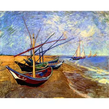 5D DIY Алмазная картина Речная лодка Вышивка Мозаика Вышивка крестом Стразы Украшения 20X30CM