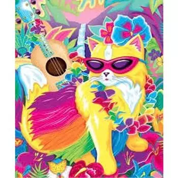 5D DIY Алмазная вышивка Кошка Алмазная картина Мультфильм Вышивка крестом Мозаика Домашний декор 20X30CM