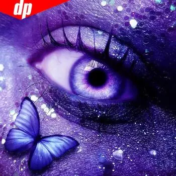 5D DIY Бриллиантовая вышивка Продажа Полный круг Бабочка Бриллиант Живопись Алмаз Мозаика Картина 30x30CM