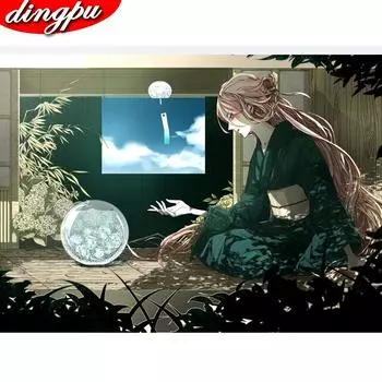 5D DIY Алмазная картина Глаз Алмазная мозаика Бабочка Полная круглая вышивка Декор Домашний портрет Картина со стразами 20X30CM