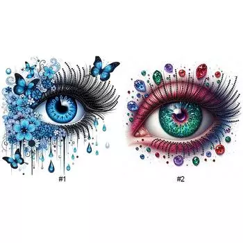 5D DIY Частичная специальная фигурная дрель Алмазная картина Глаз Души Искусство # GSYX438