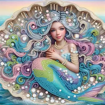 5D DIY Частичный набор для алмазной живописи со сверлом специальной формы Эльф Девушка Декор YXZ058
