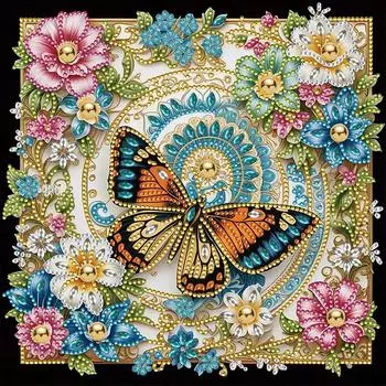 5D DIY Частичный набор для алмазной живописи со сверлом специальной формы, украшение для животных KH250