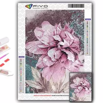 5D DIY цветы вышивки крестом стразы Алмазный рисунок вышивка мозаика домашний декор Full Round 20X30CM