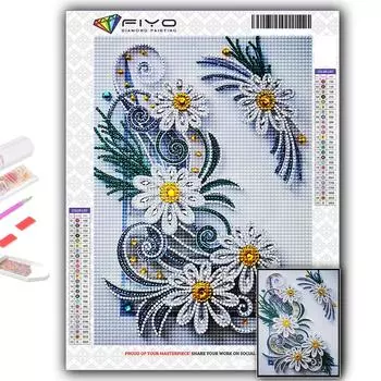 5D DIY цветы вышивки крестом стразы Алмазный рисунок вышивка мозаика домашний декор Full Round 20X30CM