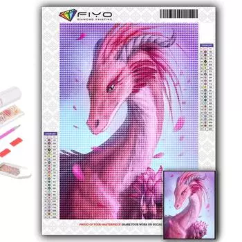 5D DIY Европейский Дракон Вышивка крестом Стразы Алмазный рисунок Вышивка Мозаика Домашний декор Full Round 20X30CM