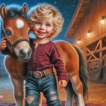 5D DIY Full Round Drill Diamond Painting Cat Kit Home Decor Art Craft 30x30cm UK