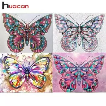 5D diy круглая алмазная живопись Бабочка вышивка крестиком Наборы для алмазной вышивки Алмазная мозаика домашняя декоративная 30*40 cm