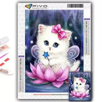 5D DIY милые маленькие животные кошка, собака, панда вышивка крестиком стразы Алмазный рисунок вышивка мозаика домашний декор Full Round 20X30CM