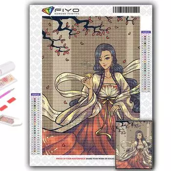 5D DIY мультфильм аниме игровой персонаж вышивка крестом стразы Алмазный рисунок вышивка мозаика домашний декор Full Round 20X30CM