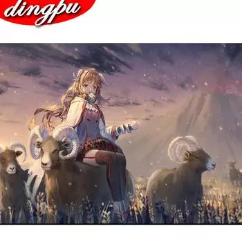 5D DIY мультфильм краска с бриллиантами полная круглая алмазная вышивка бабочка картина из стразов мозаика настенный декор 20X30CM