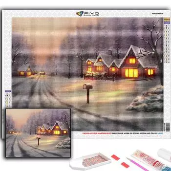 5D DIY Наборы алмазной живописи для взрослых и детей Вышивка крестиком Алмазная художественная вышивка Мозаика Домашний деко Full Round 20X30CM