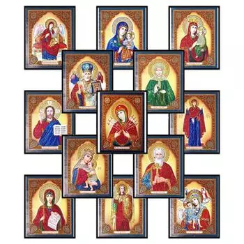 5D Diy особой формы алмазная живопись религиозная Алмазная вышивка крестиком домашний декор живопись 30x40