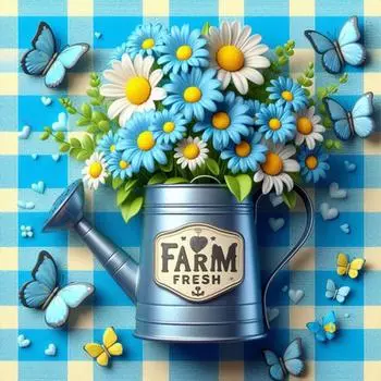 5D DIY Полная круглая дрель Алмазная картина Подсолнух Домашний декор Искусство Ремесло BJ261