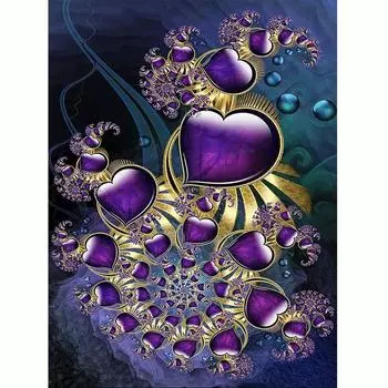 5D DIY Полный Круглый Алмаз Живопись Пейзаж Наборы Стразы Мозаика Ручной Работы Подарок Украшения Дома 30x40 см/12x16 дюймов 30x40cm NO Frame