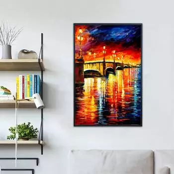 5D DIY Полная круглая алмазная картина Дерево и девушка Алмазная картина Крест Алмазное сверло 20X30CM