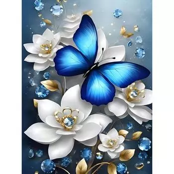 5D DIY Полный Круглый Дрель Алмазная Картина Цветок Набор Домашний Декор Искусство Ремесло ZSH1054