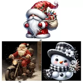 5D DIY Полный Круглый Дрель Алмазная Картина Рождественский Набор Домашний Декор Искусство Ремесло ZSH1021