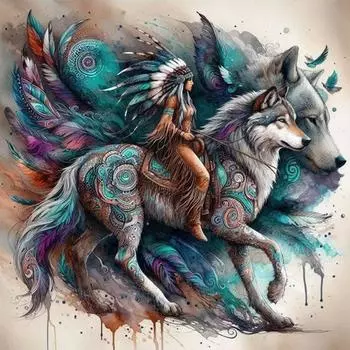 5D DIY Полный Круглый Дрель Алмазная Картина Индийская Девушка Комплект Домашний Декор Искусство 40x40см A9997