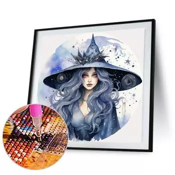 5D DIY Полный Круглый Дрель Алмазная Картина Девочка Набор Домашний Декор Искусство Ремесло E3808