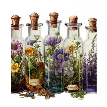 - 5D DIY Полный Круглый Дрель Алмазная Картина Ваза Набор Домашний Декор Искусство Ремесло E3693