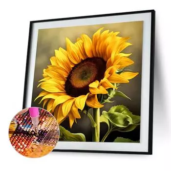 5D DIY Полный Круглый Дрель Алмазная Картина Цветок Набор DIY Искусство Ремесло Домашний Декор ZSH701