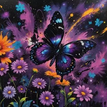 5D DIY Полный Круглый Дрель Алмазная Картина Бабочка Набор Домашний Декор Искусство 30x30см