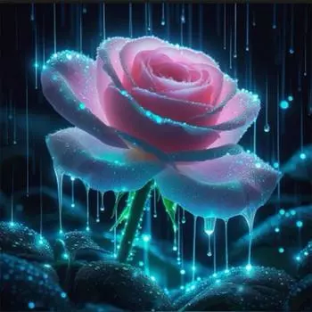 5D DIY Полный Круглый Дрель Алмазная Картина Любовь Набор Домашний Декор Искусство Ремесло 40x40см E4280