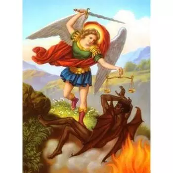 5D DIY Полный круглый Религия Ангел DIY 5D Алмазная мозаика Алмазная картина Вышивка крестом 20X30CM