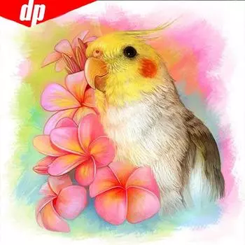 5D DIY Полный Круглый Животное Птица Алмазная Картина Вышивка Алмазная Мозаика Изображение 30x30