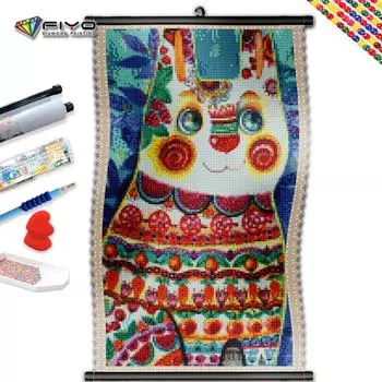 5D DIY Рамка Алмазная вышивка Цветок Кошка Полный квадратный круглый дрель Картина Животное Мозаика Наборы для вышивки крестом Домашний декор