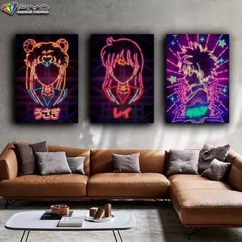 5D DIY Сейлор Мун вышивка крестом Стразы Алмазный рисунок Вышивка Мозаика Домашний декор Full Round 20X30CM