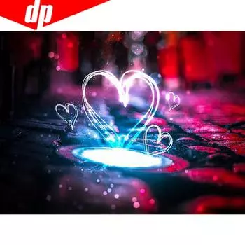 5D DIY вышивка крестом алмазная картина живописная полная круглая алмазная вышивка полный дисплей 20X30CM