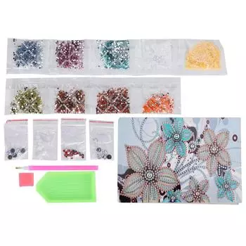 5D Kits Round Rhinestone Drill Paints Home Wall Decororations