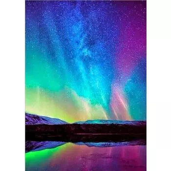 5D круглая алмазная живопись «сделай сам», вышивка крестиком, мозаика, алмазная вышивка, пейзаж, животные, стразы, мозаика, подарочные украшения для дома Full Round 20x30CM