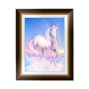 5D Лошадь Алмазная вышивка Картина для вышивки крестом DIY Craft Home Office Deco
