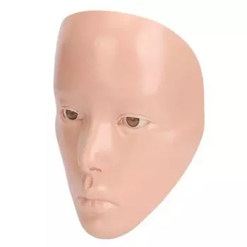 5D Makeup Practice Face Board 120 цветов Кисти для теней для век Подводка для глаз Силиконовый макияж розовый